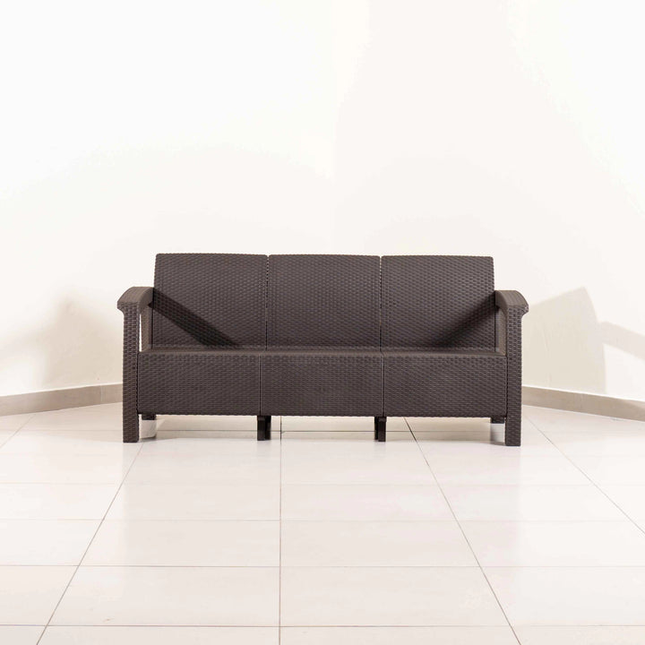 HAVANA | RATTAN THREE SEATER
