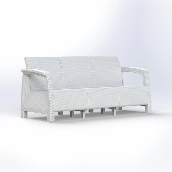 HAVANA | RATTAN THREE SEATER