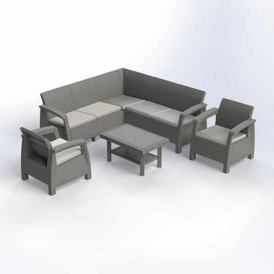 HAVANA SOFA LOUNGE | 7 SEATS WITH CORNER LOUNGE