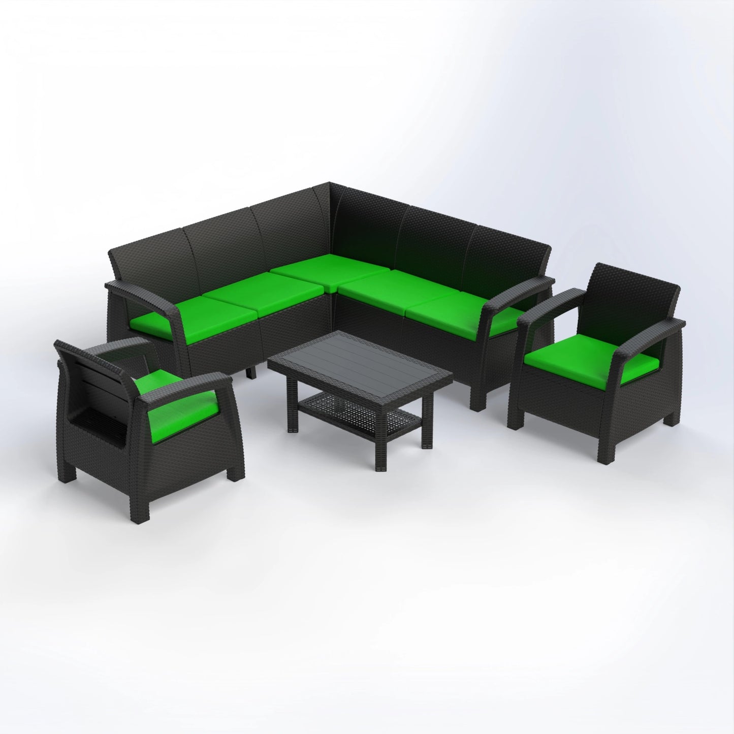 HAVANA SOFA LOUNGE | 7 SEATS WITH CORNER LOUNGE
