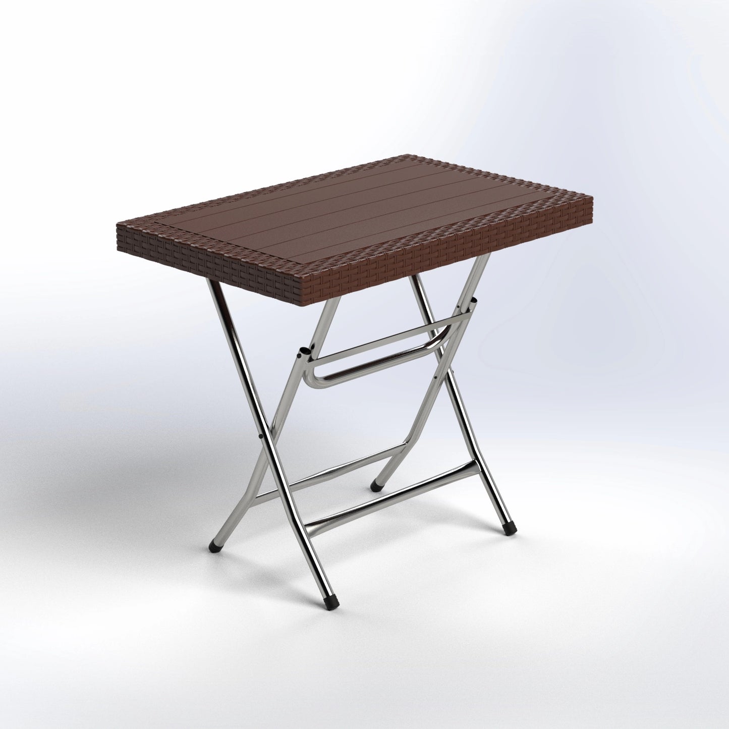 COMPLEX | RECTANGULAR RATTAN FOLDABLE TABLE | 85*55*75