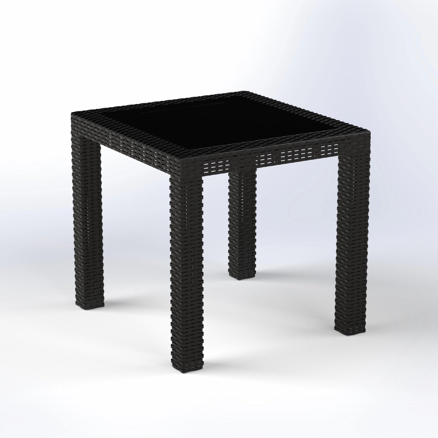 AURORA | SQUARE RATTAN TABLE
