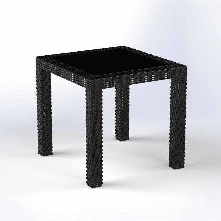 AURORA | SQUARE RATTAN TABLE