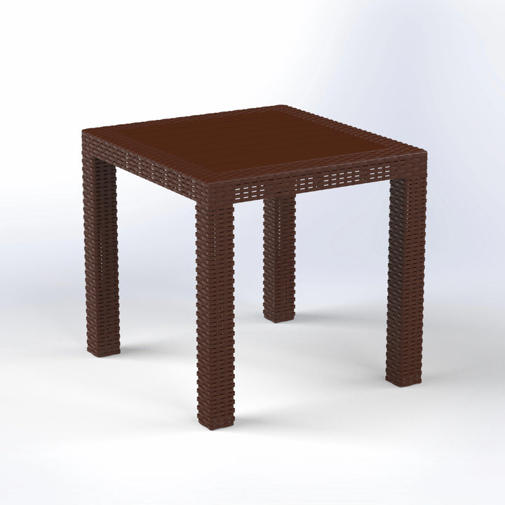AURORA | SQUARE RATTAN TABLE