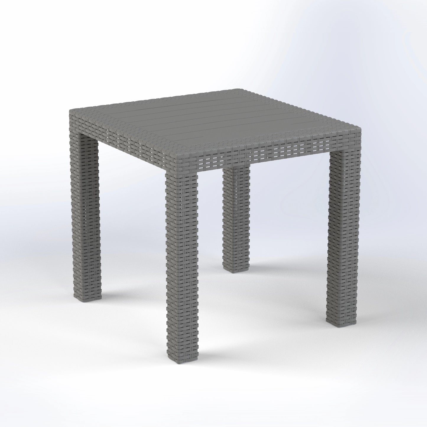 AURORA | SQUARE RATTAN TABLE