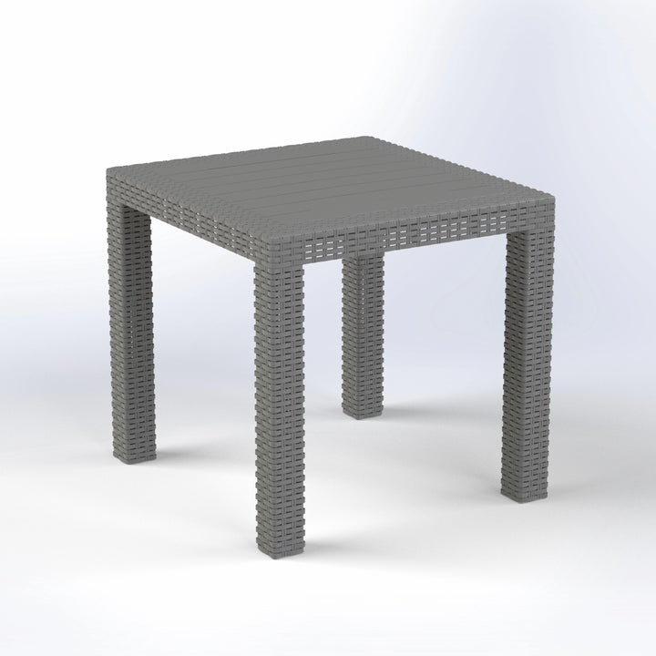 AURORA | SQUARE RATTAN TABLE