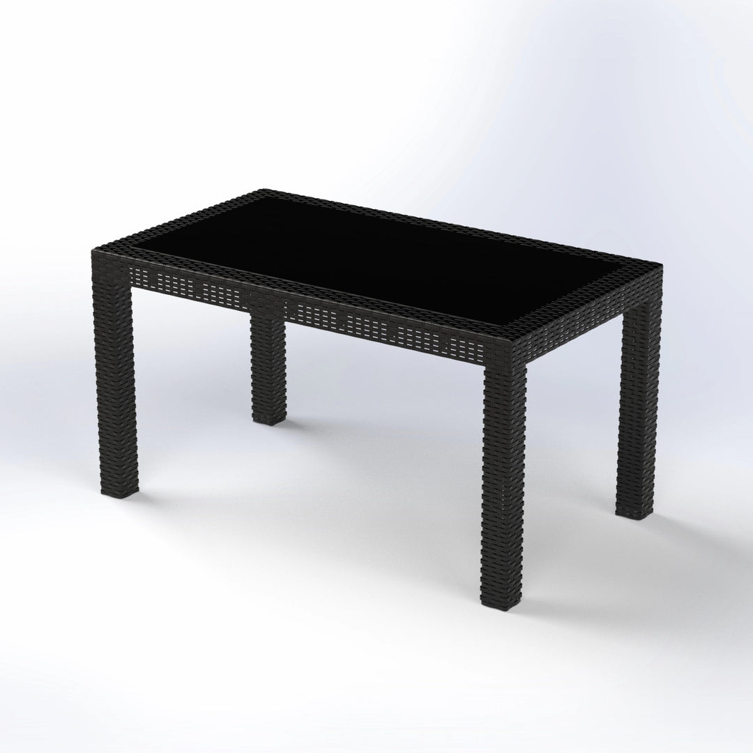 AURA | RECTANGULAR RATTAN TABLE | 135*80*75