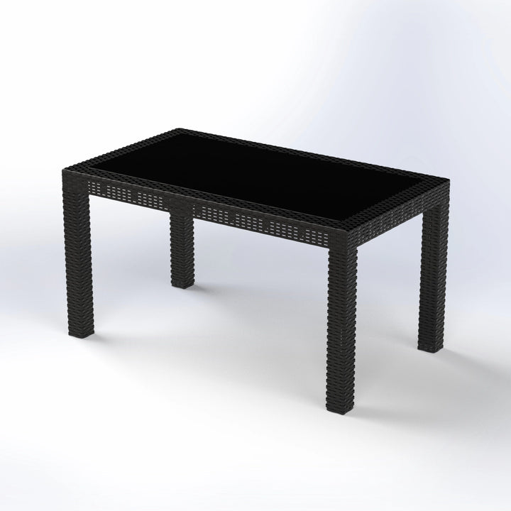 AURA | RECTANGULAR RATTAN TABLE | 135*80*75
