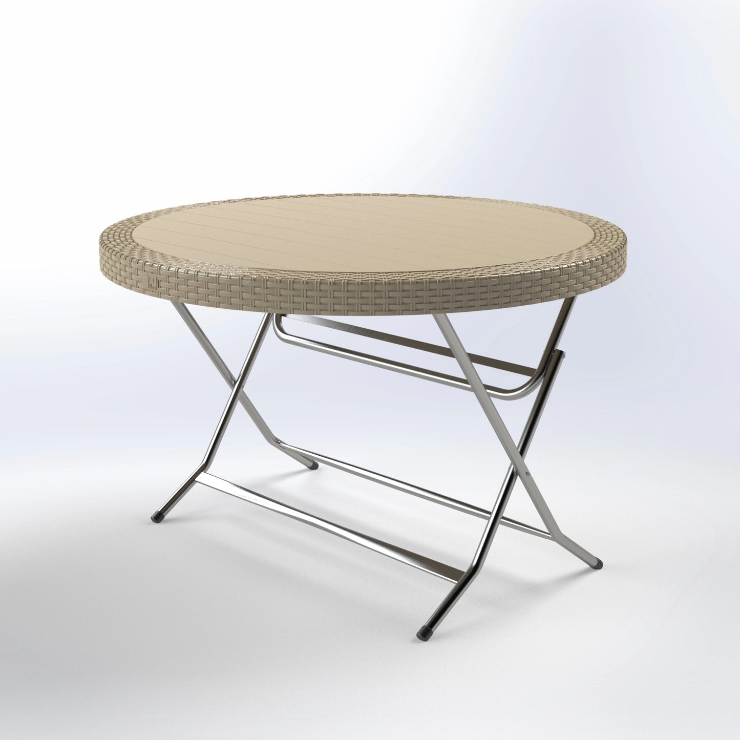 ANDORA | ROUND RATTAN FOLDABLE TABLE 120*75