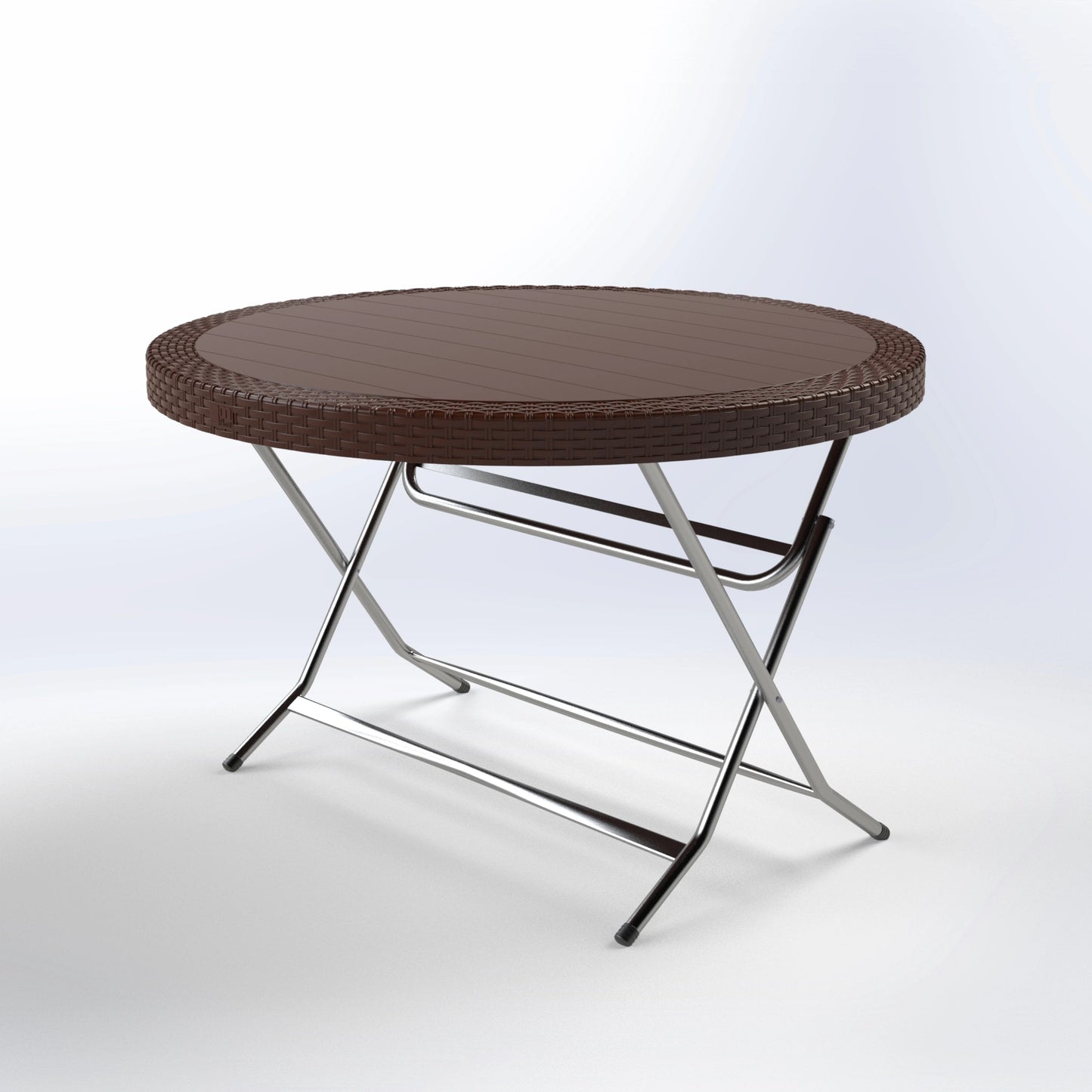 ANDORA | ROUND RATTAN FOLDABLE TABLE 120*75