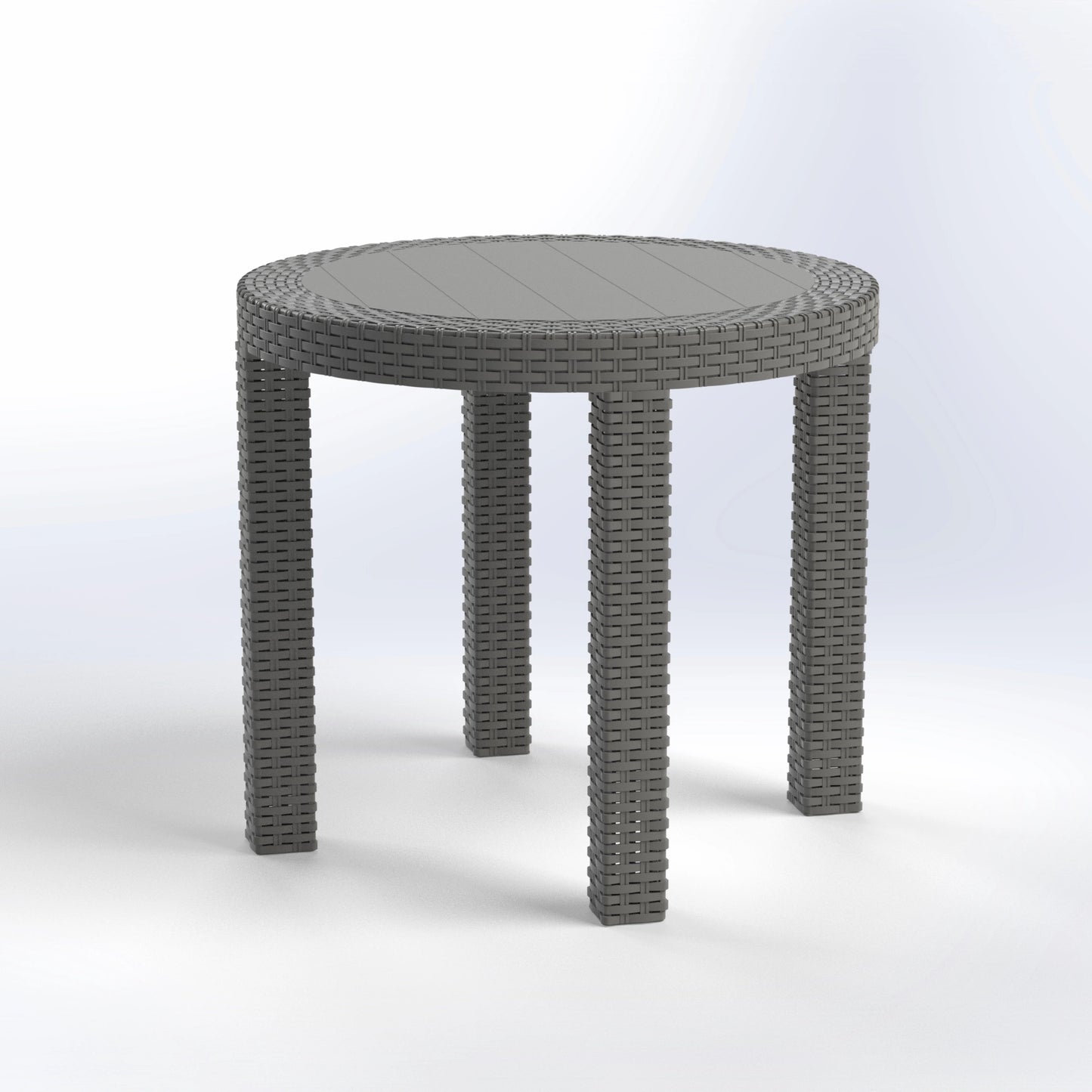 LAURA | ROUND RATTAN TABLE