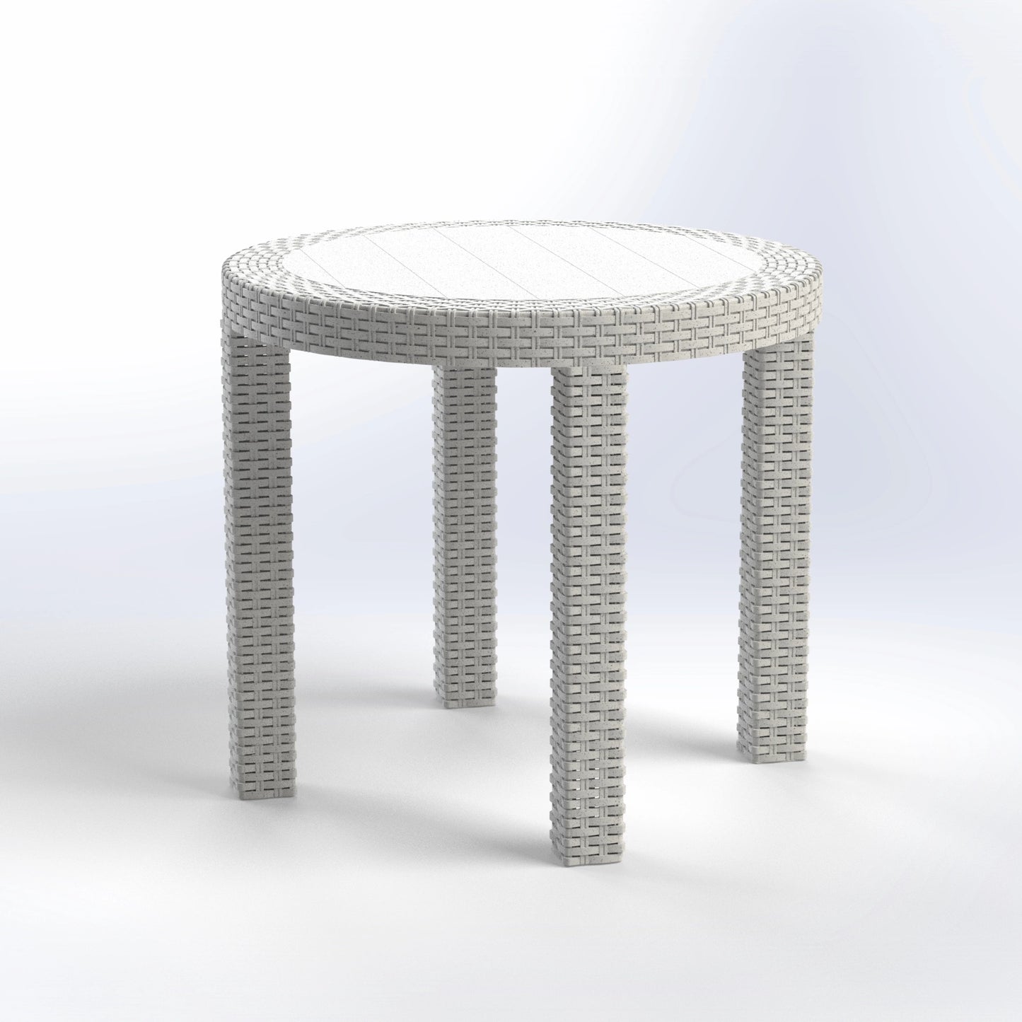 LAURA | ROUND RATTAN TABLE