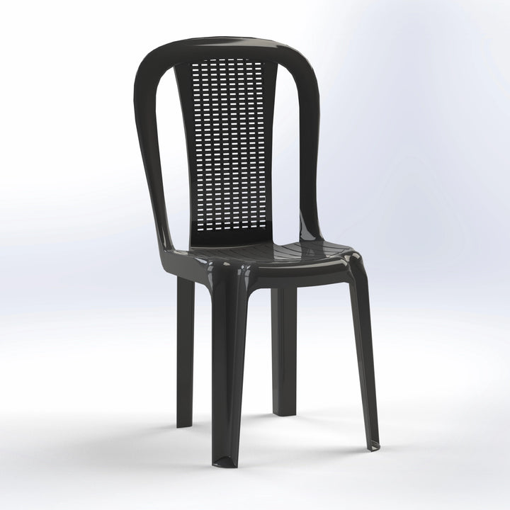 AMIRA 2 | RATTAN BACK WITHOUT ARMS CHAIR