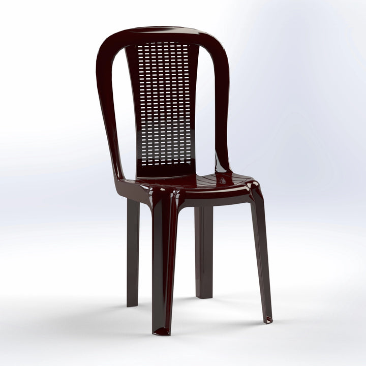 AMIRA 2 | RATTAN BACK WITHOUT ARMS CHAIR