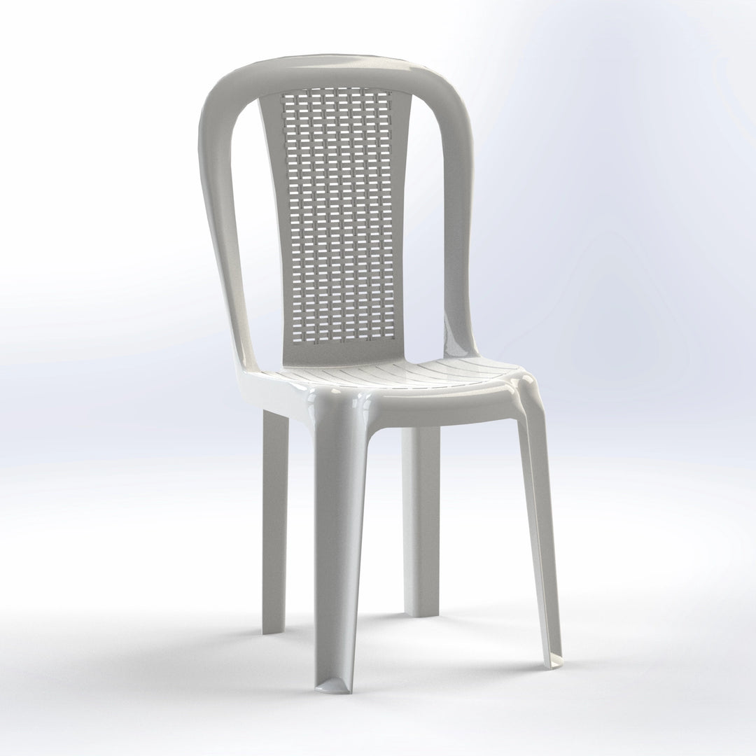 AMIRA 2 | RATTAN BACK WITHOUT ARMS CHAIR
