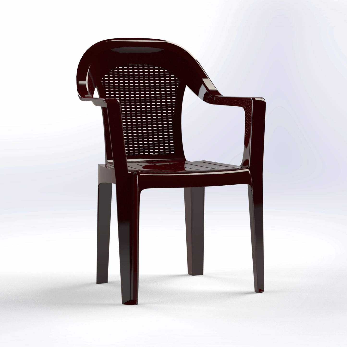 ROYAL | RATTAN BACK CHAIR | WITH ARMS