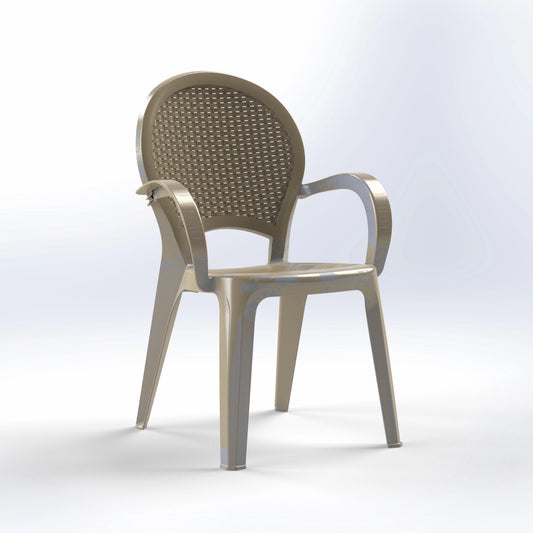 SULTAN | RATTAN BACK CHAIR | WITH ARMS