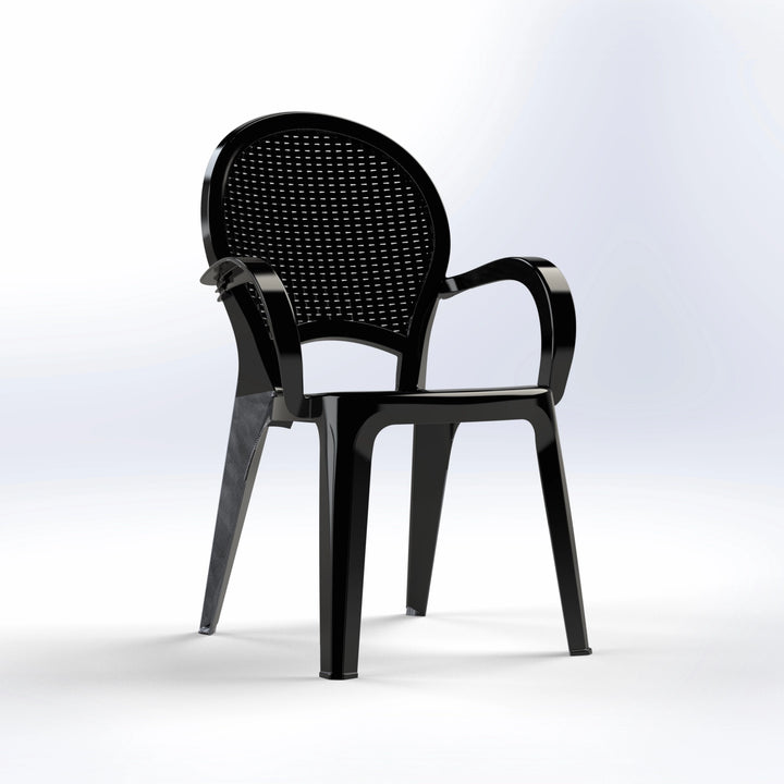 SULTAN | RATTAN BACK CHAIR | WITH ARMS