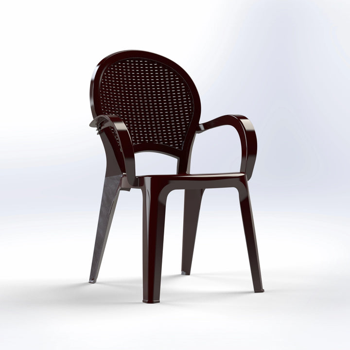SULTAN | RATTAN BACK CHAIR | WITH ARMS