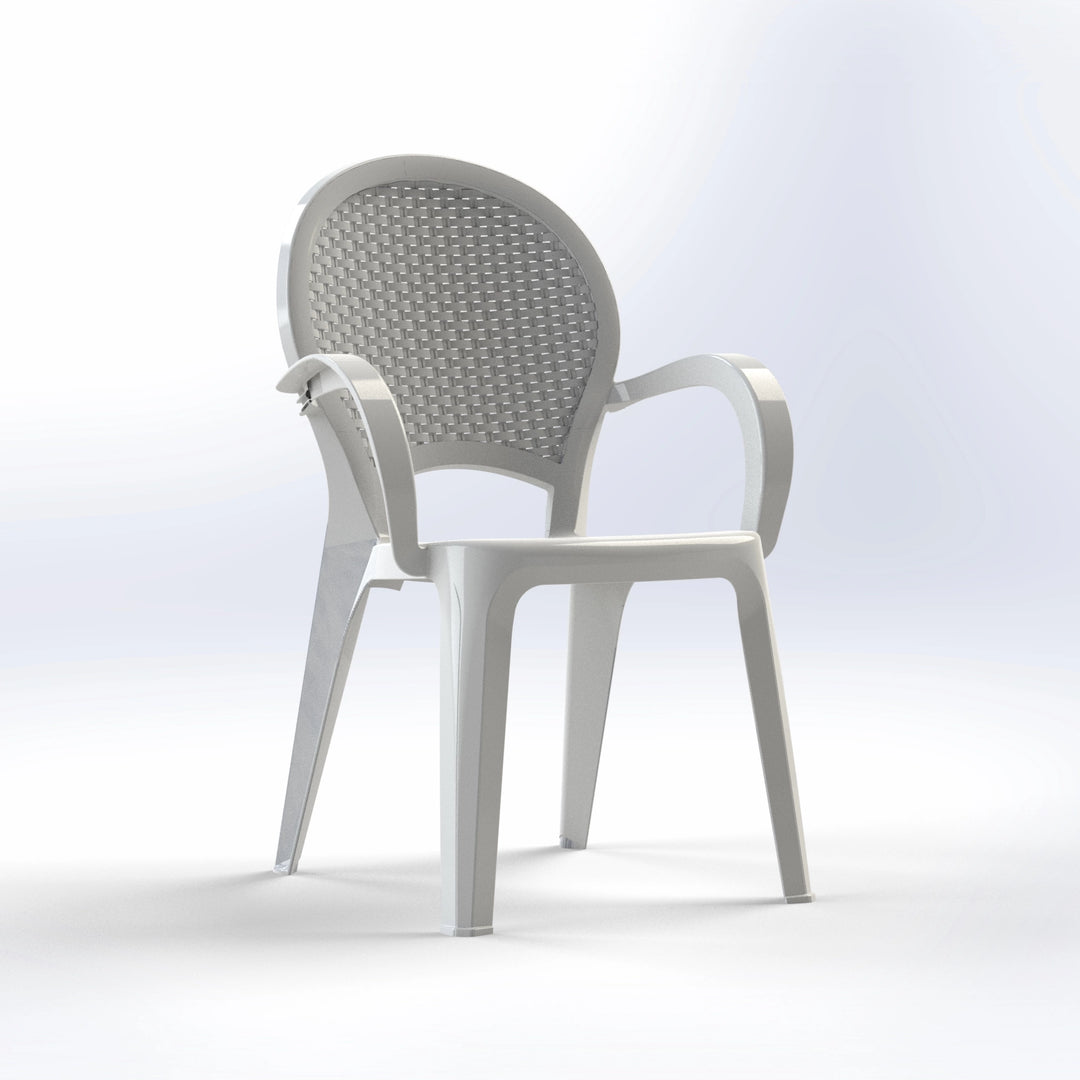 SULTAN | RATTAN BACK CHAIR | WITH ARMS