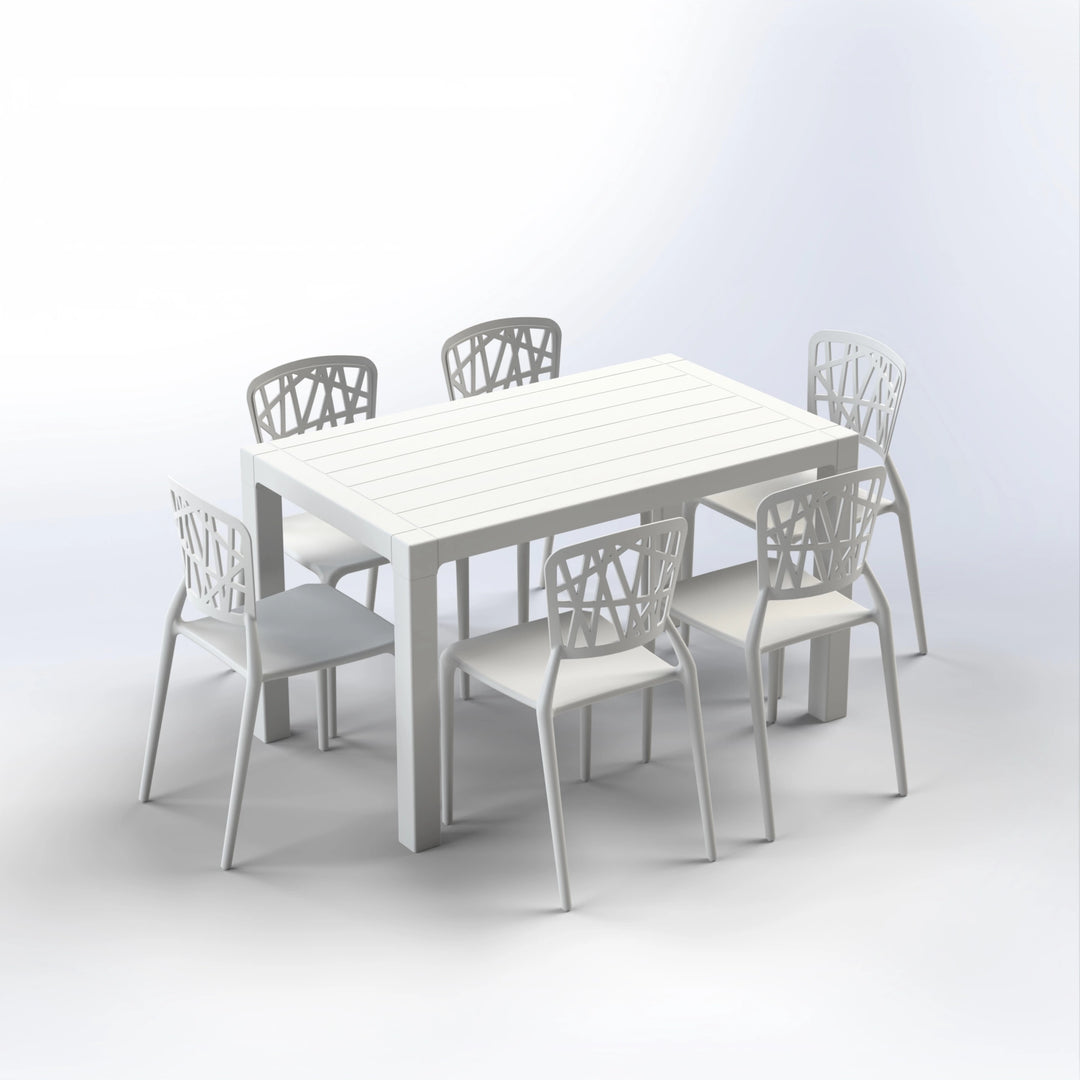 BATROUN SET | 6 CHAIRS WITH TABLE