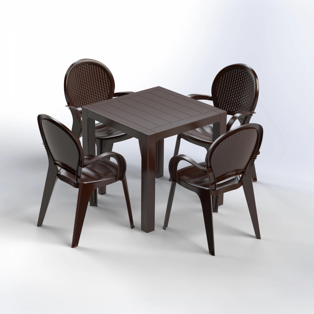 DINING SET | TABLE WITH 4 CHAIRS