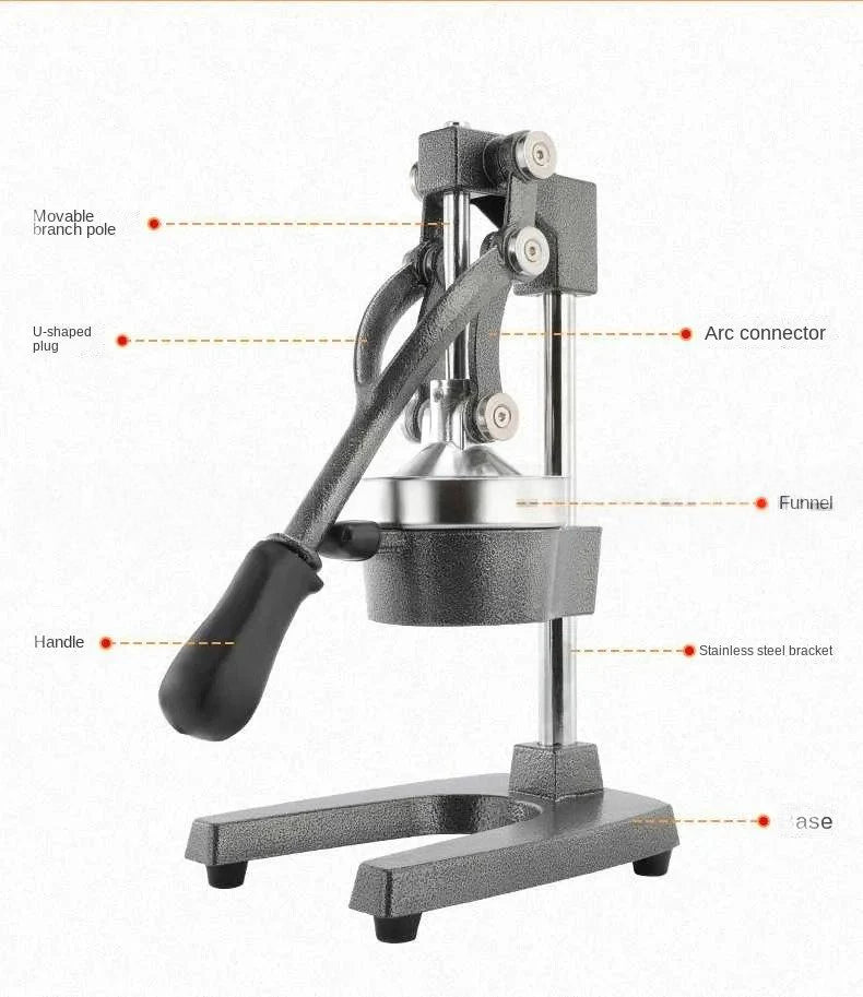 GeBe Manual Stainless Steel Juicer