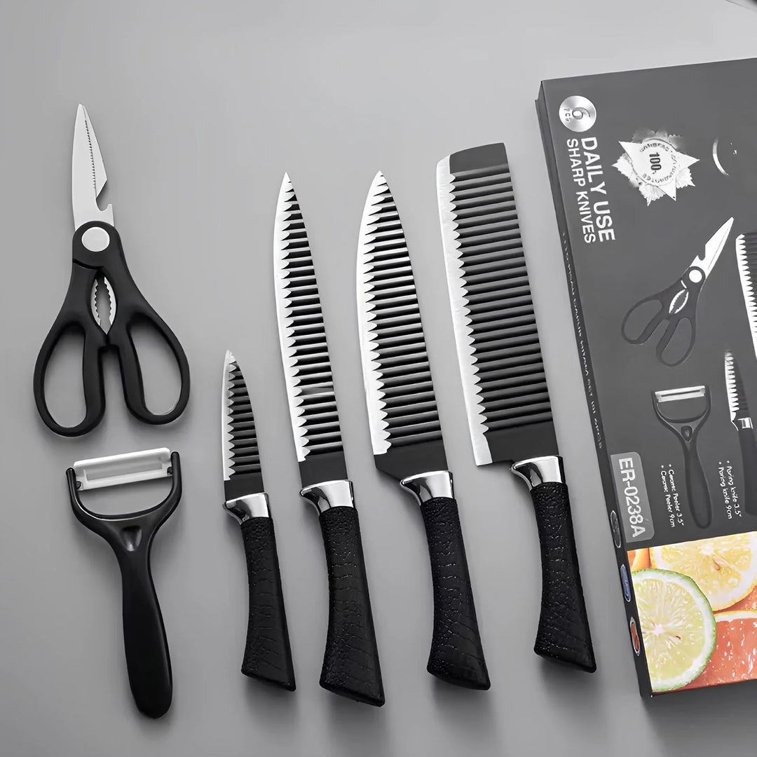 GeBe 6-Piece Kitchen Knife Set