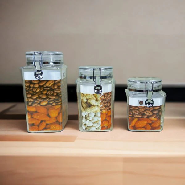 Phoenix, Acrylic Airtight Squared Food Jar