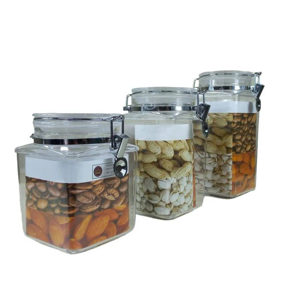 Phoenix, Acrylic Airtight Squared Food Jar