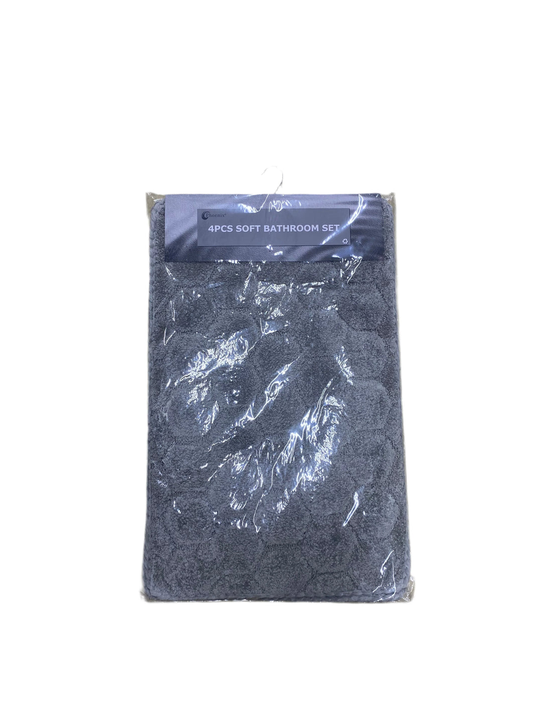 Phoenix,4 Pcs Soft Bathroom Set