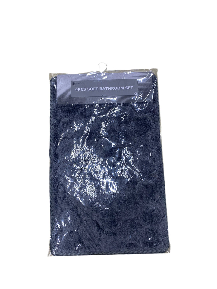 Phoenix,4 Pcs Soft Bathroom Set