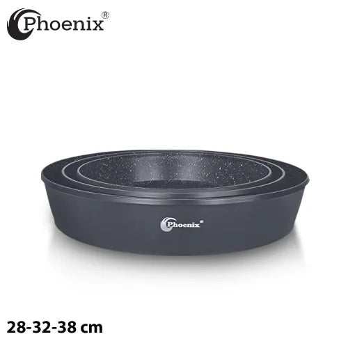 Phoenix , 17 Pcs Modern Cookware Set