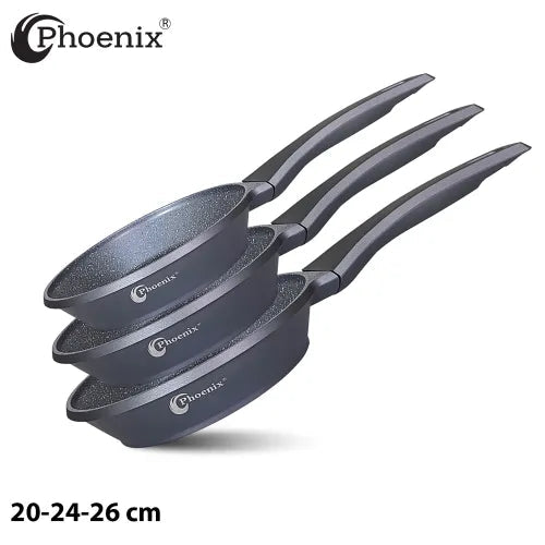 Phoenix , 17 Pcs Modern Cookware Set