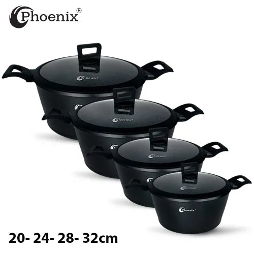 Phoenix , 17 Pcs Modern Cookware Set