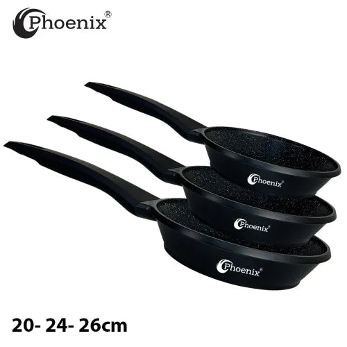 Phoenix , 17 Pcs Modern Cookware Set