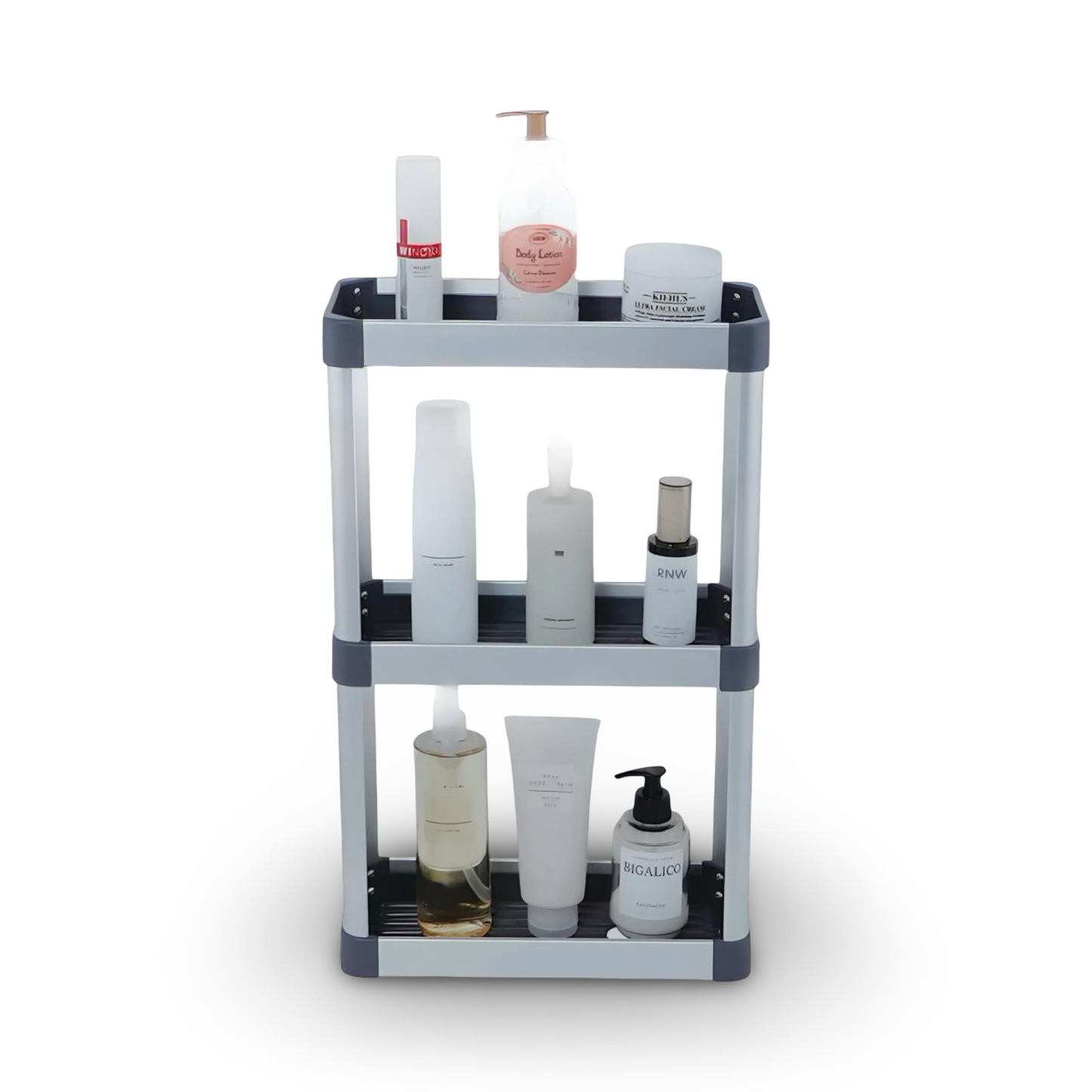 Triple Aluminium Square Rack