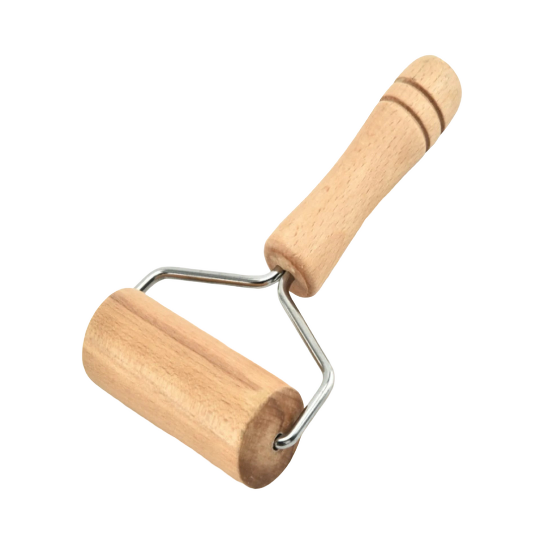 Phoenix , Wooden T-Shaped Rolling Pin With Handle