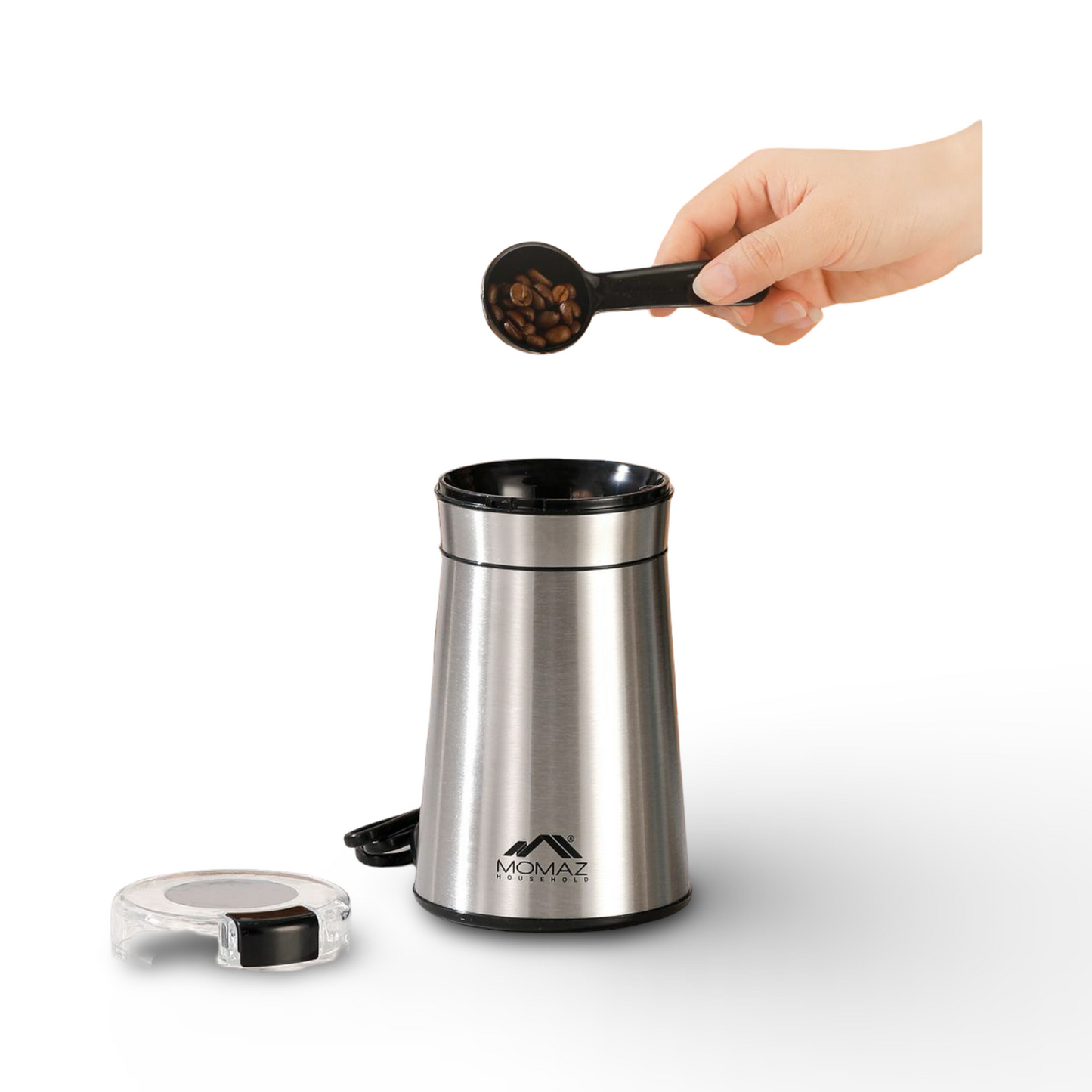 Momaz StainlessCoffee Grinder 200W