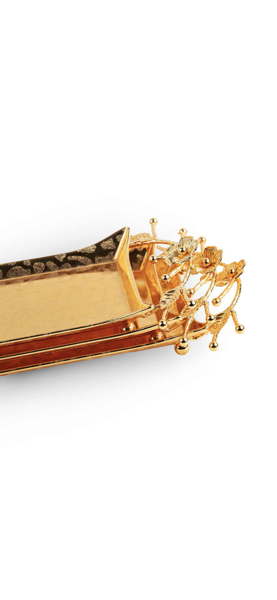 Gold Trays 3Pcs