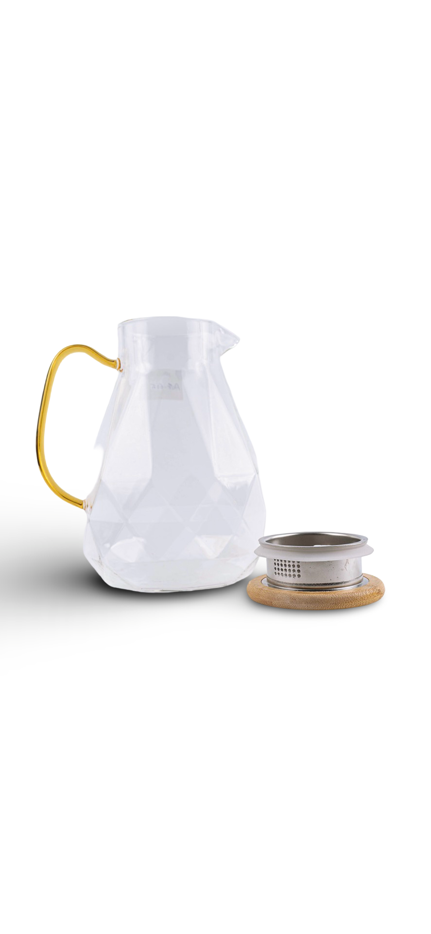 Glass Jug With 4Cups