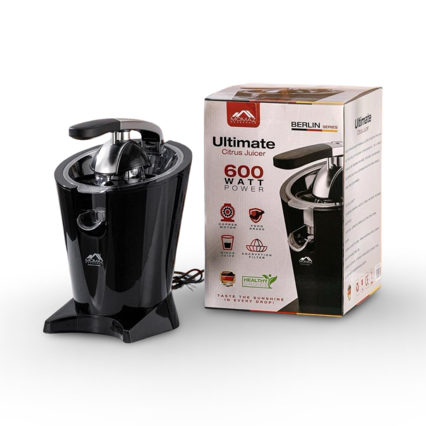 Momaz Electric Lemon Juicer 600W