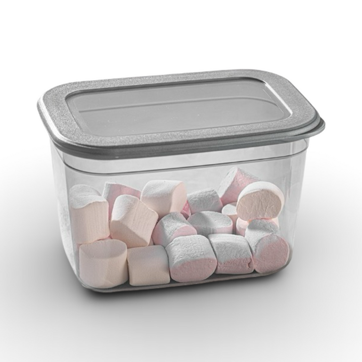 Momaz Deep Rectangular Tupperware With Silicone Lid