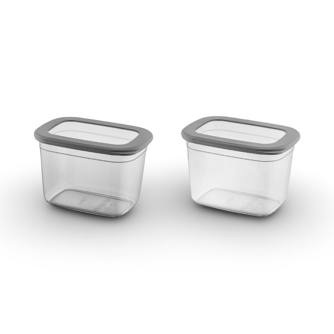 Momaz Deep Rectangular Tupperware With Silicone Lid