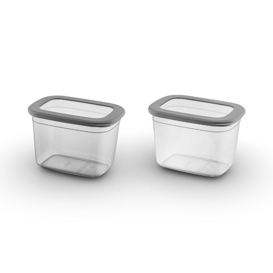 Momaz Deep Rectangular Tupperware With Silicone Lid