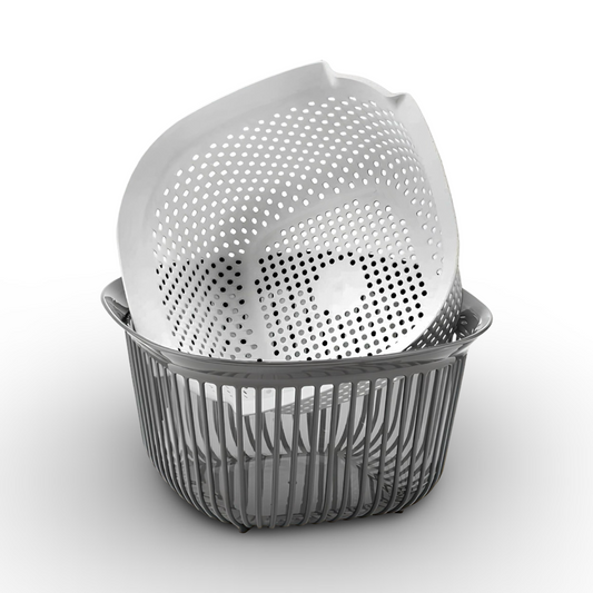 Momaz Bowl And Strainer 4L