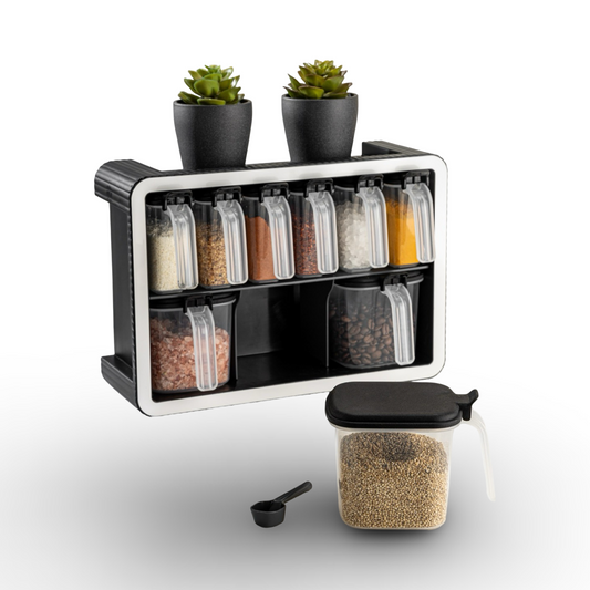 Momaz 9-Piece Plastic Spice Set