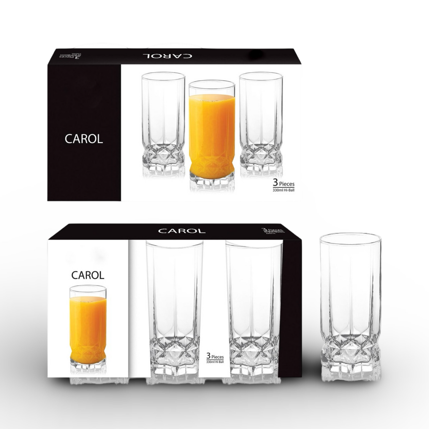 Momaz Carol Drink Cups 12Pcs 330ML