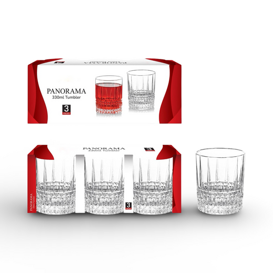 Momaz Panorama Drink Cups 12Pcs 330ML