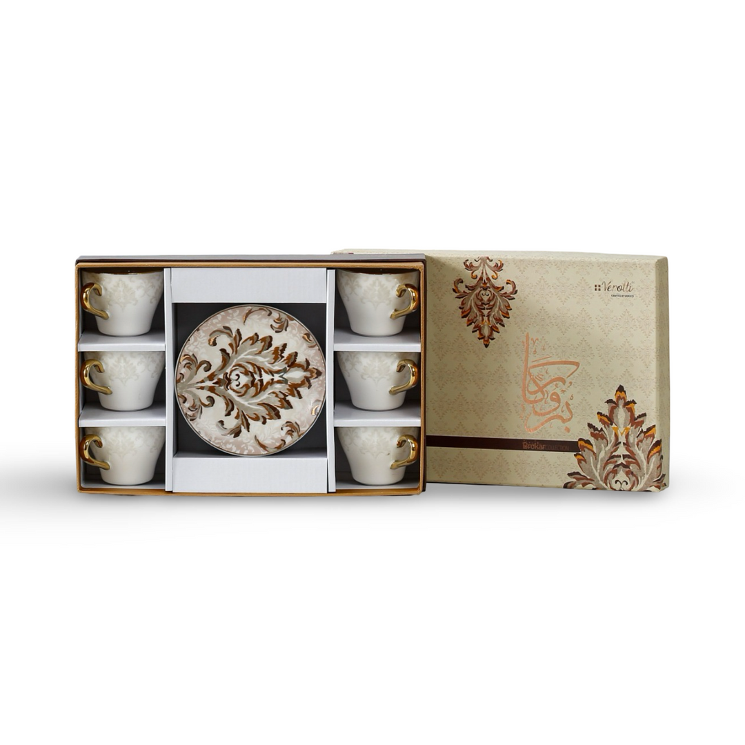 Momaz Brokar Tea Cups 1/2DZ